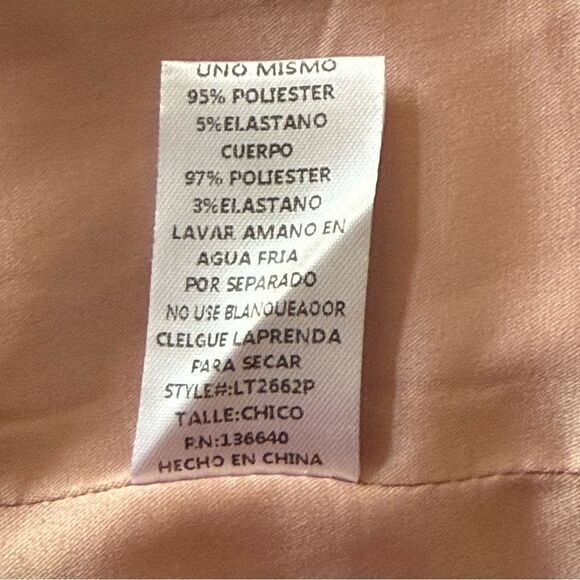 L'ATISTE Mauve Tailored Blazer with Notched Lapels and Ruffle Sleeves Size Small - Picture 6 of 7